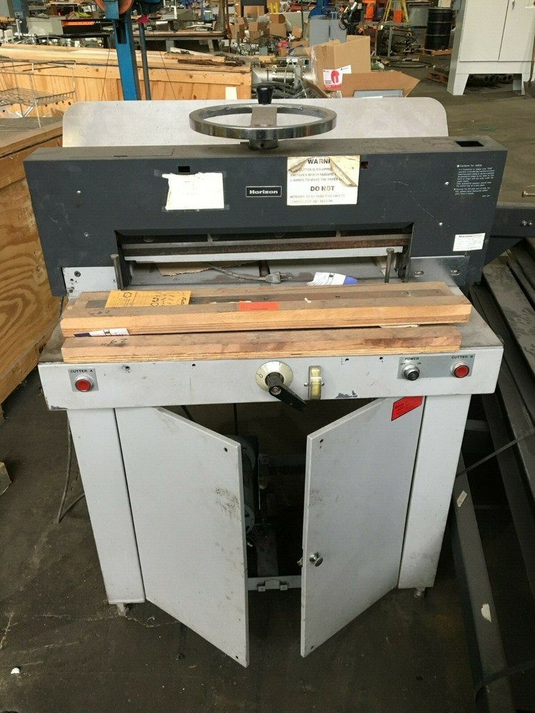 HORIZON PC-64 PAPER CUTTER - 120VAC, 25 inch Max Width Cutting