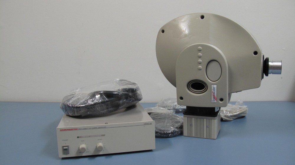 Hamamatsu Multi Format CCD Controller & Camera C4880-80 W. SPECTRACUBE Dual Head