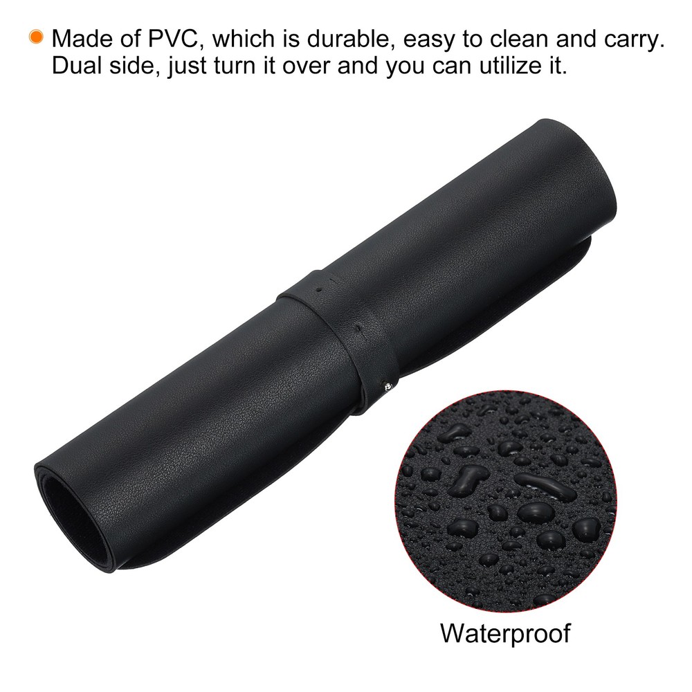 1Pcs 24"x12" Desk Mat Protector DIY Black