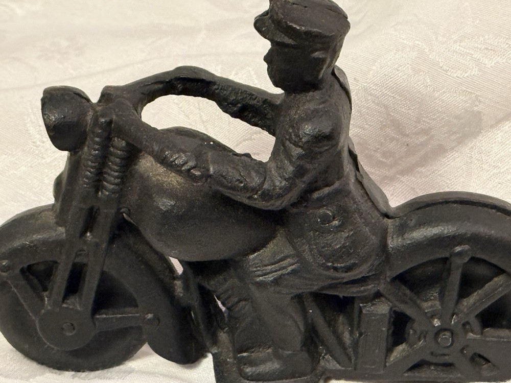 Vintage Motor Cycle Policeman