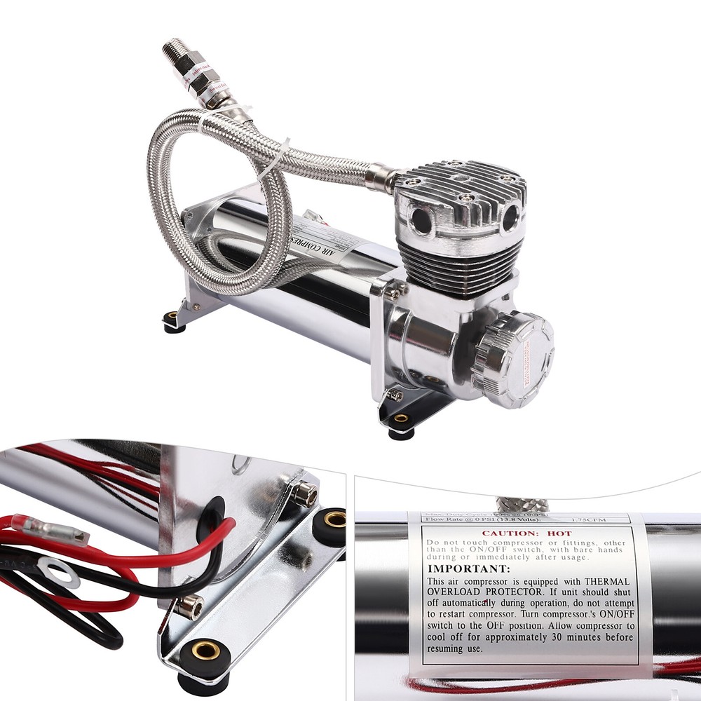 Air Compressor Kit, Air Ride Suspension Compressor, Heavy Duty Air Compressor