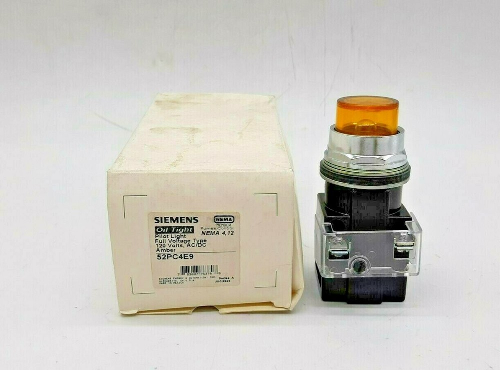 Siemens 52PC4E9 Oil Tight Pilot Light