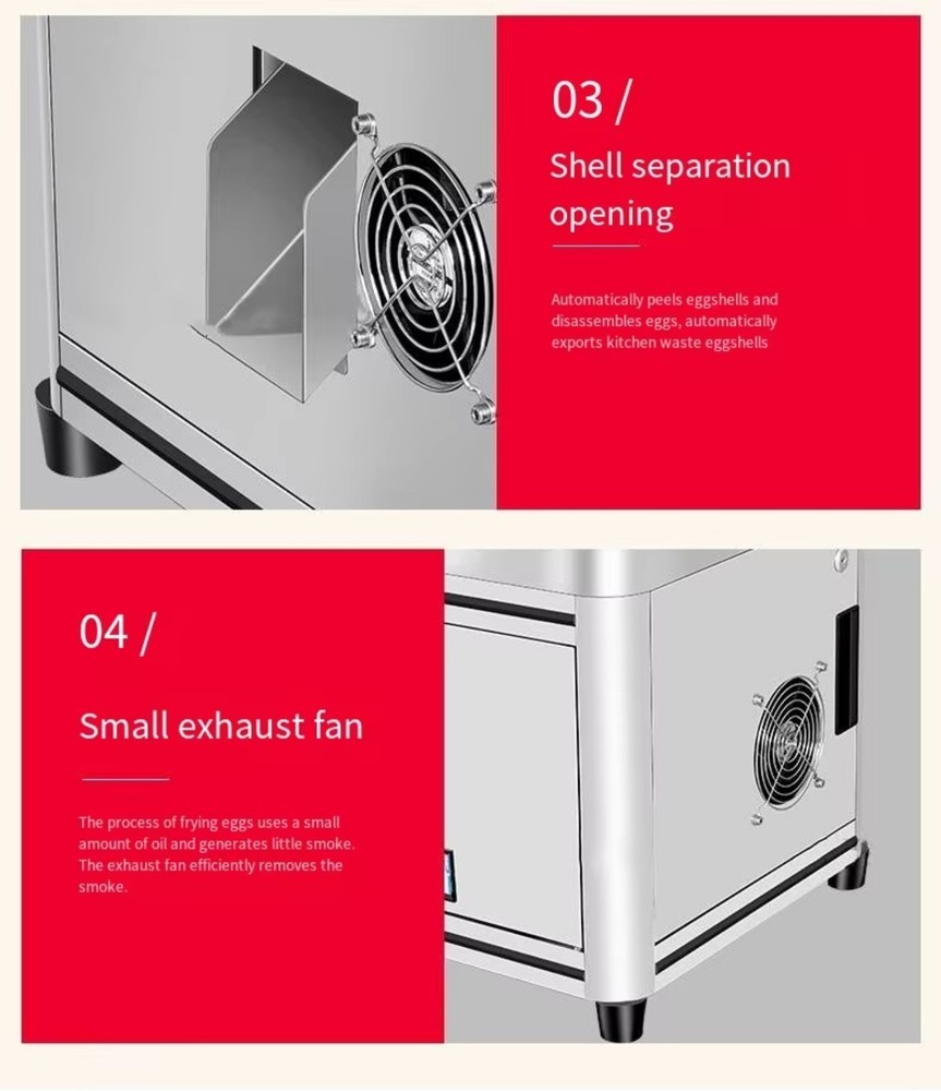 Automatic Egg frying Machine Intelligent Omelette Egg Fryer Cooking Machine