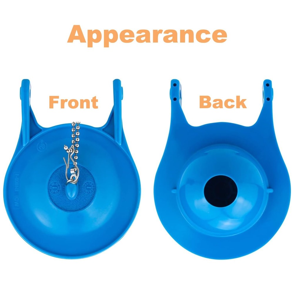 Gerber Toilet Flapper Replacement, 2 Pack 3 inch for Gerber 99-788 with 2 Toi...