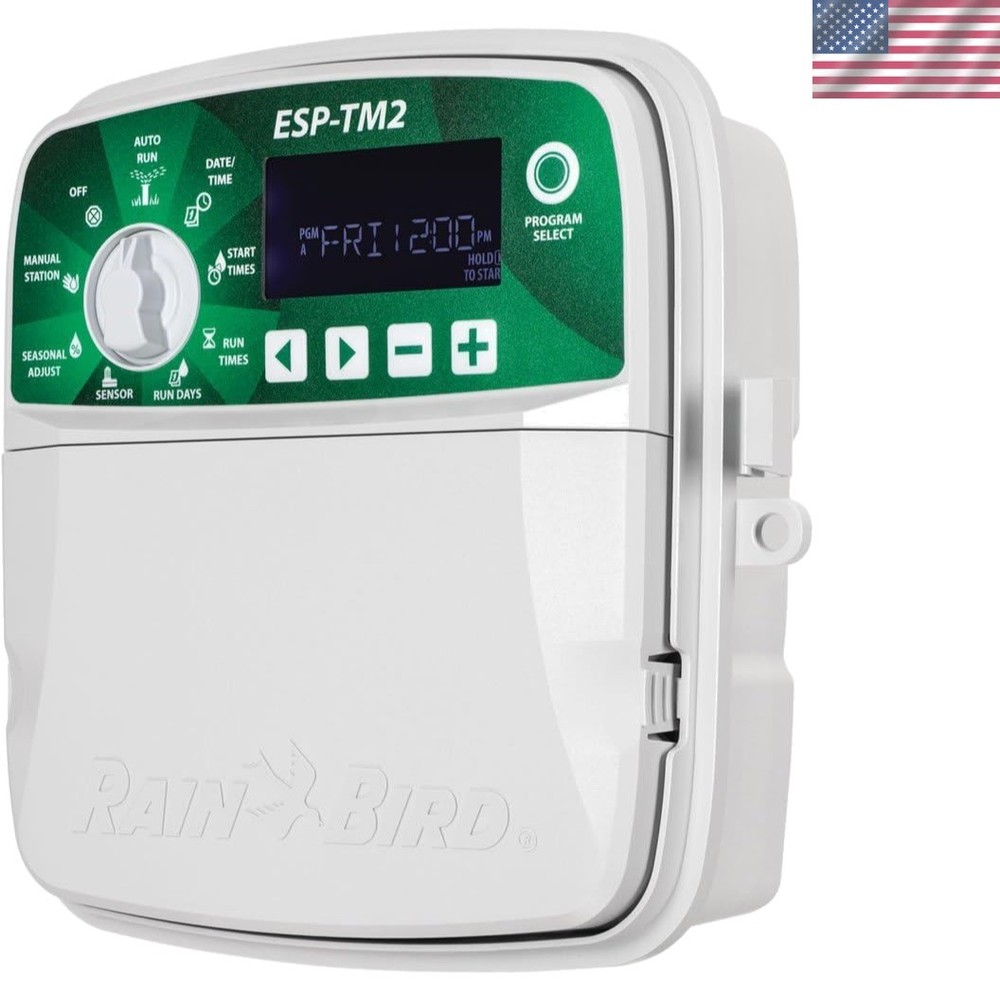 TM2-6 Garden Irrigation System Controller - Compact Design & Easy Setup