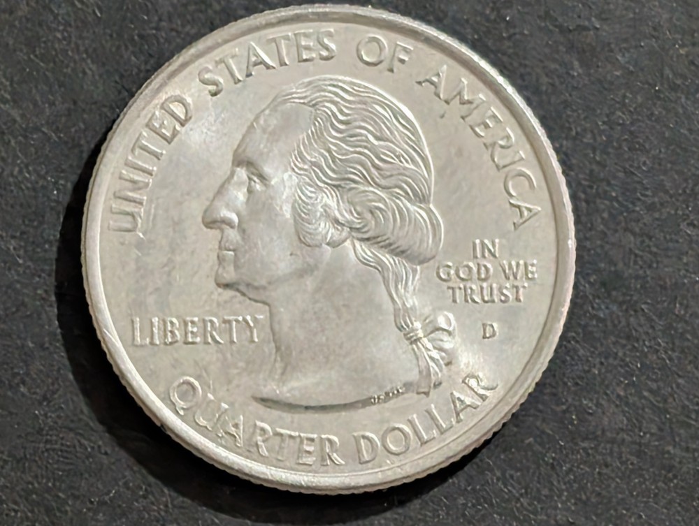 2000 D Massachusetts Quarter circulated Ungraded Uncertified