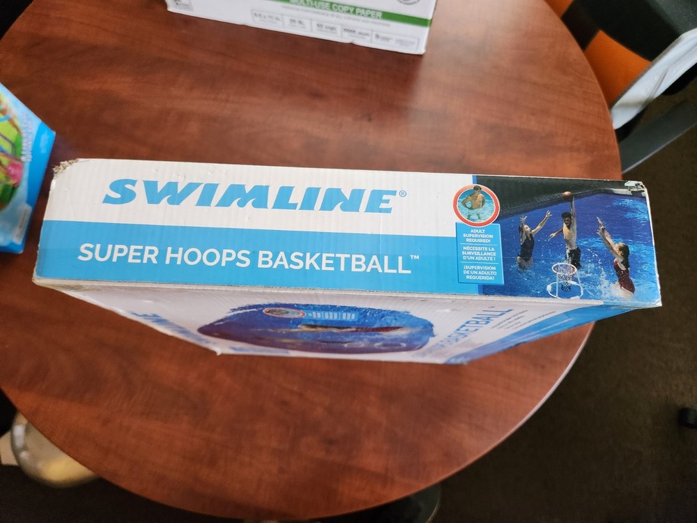 Swimline Super Hoops Floating Basketball Game Pool Float