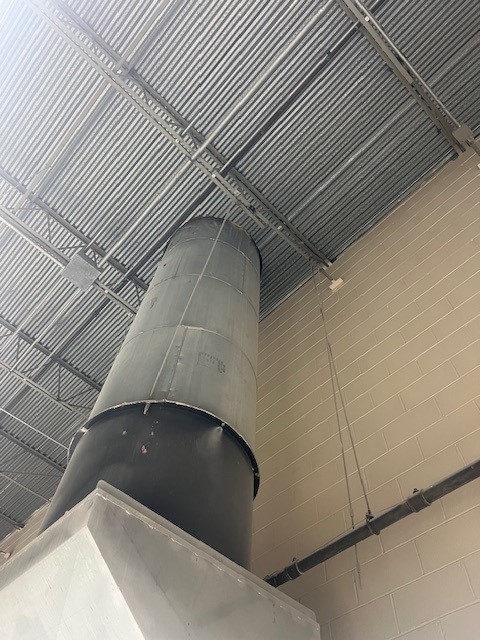 Eagle Air Sanding Wall – Industrial Air System – Stack & Engine Included – 2005