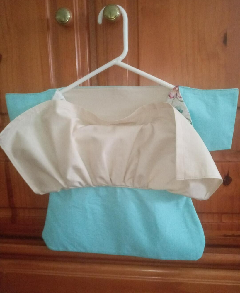 Hanging Clothes Pin Bag-handcrafted