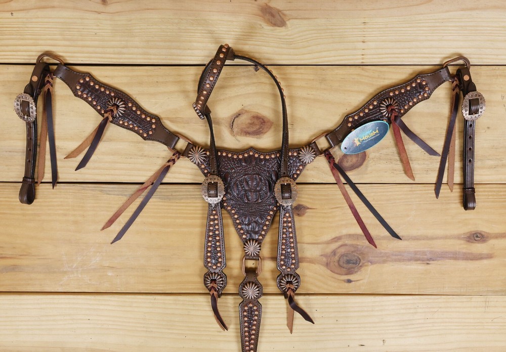 Headstall & Breast Collar Tack Set for Horse