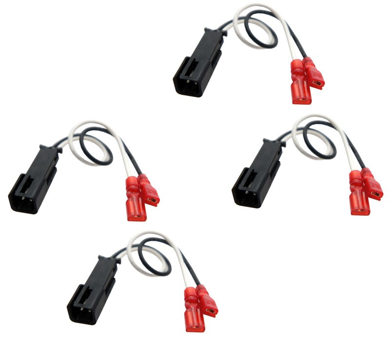 Fits Audi A6 2002-2011 Harmony Speaker Replacement Connector Harness Package