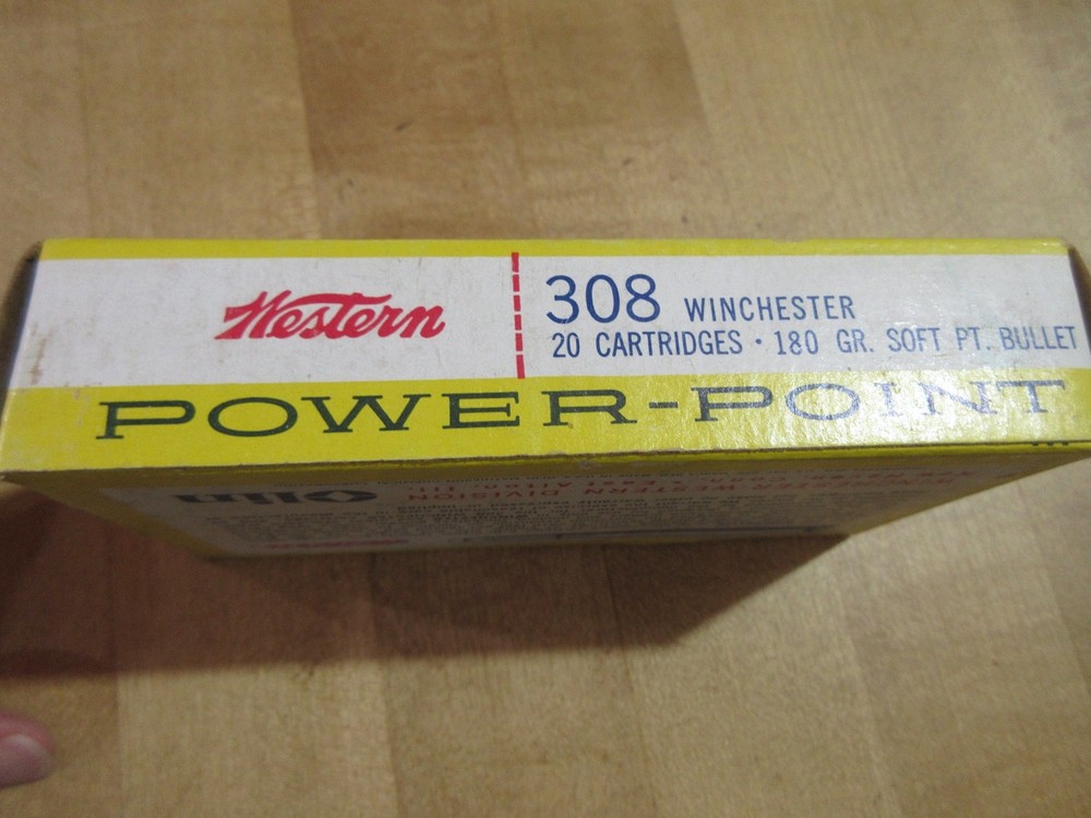 Empty Ammo Box Super x 308 with insert. (w21) #31