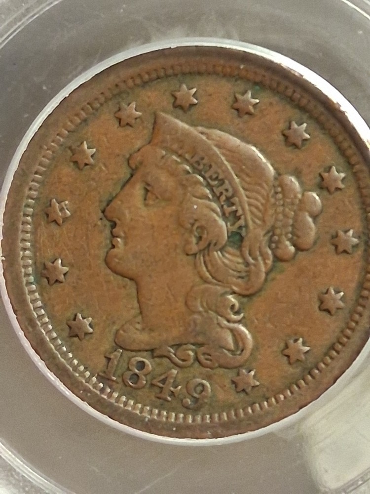 1849 PCGS VF20 1C