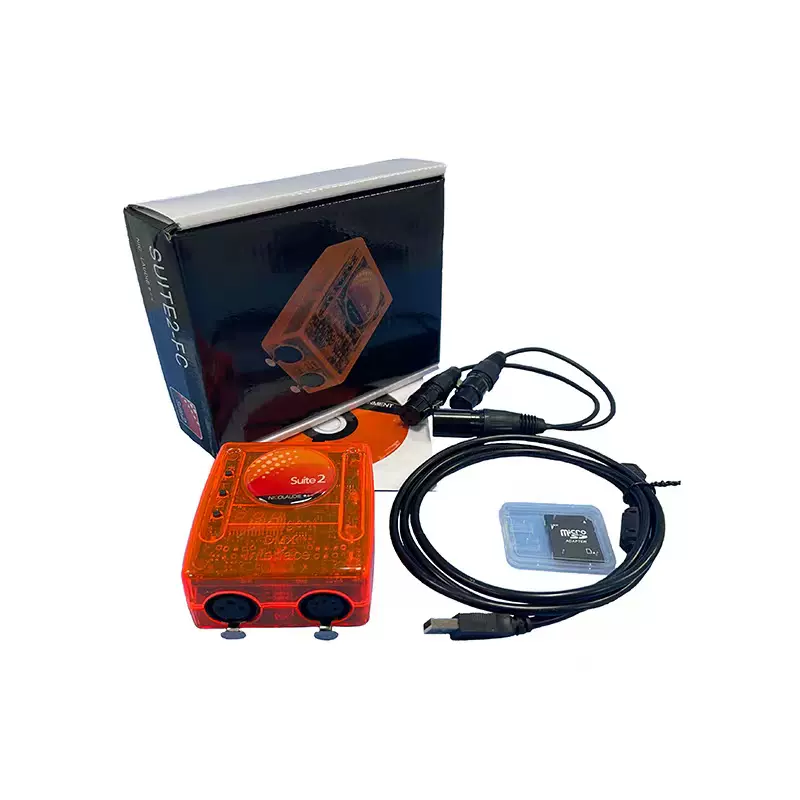 Sunlite Suite 2 FC USB Interface Stage Light Controller 3-Core 5-Core Ethernet