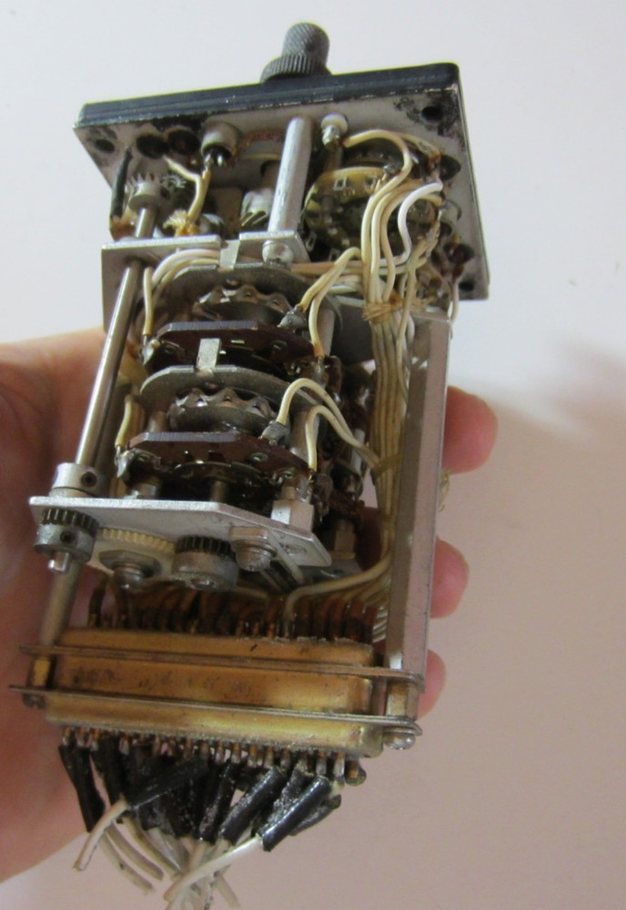 VINTAGE CONTROL HEAD MILITARY ATC TRANSPONDER DIALS FUNCTION