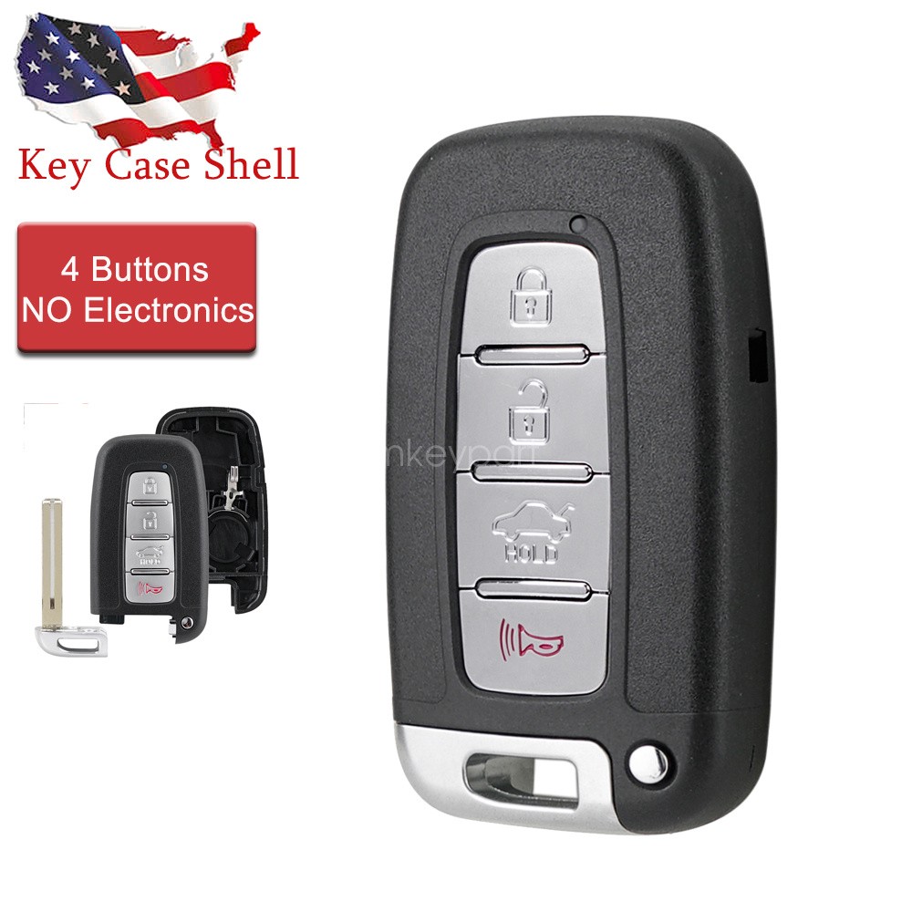 Replacement for 2011 2012 2013 2014 Hyundai Sonata Remote Key Fob Shell Case