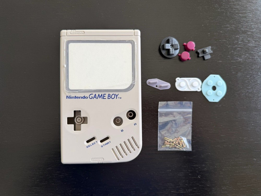 Shell & Glass Lens Cover For GameBoy Zero DMG For Raspberry Pi Modification