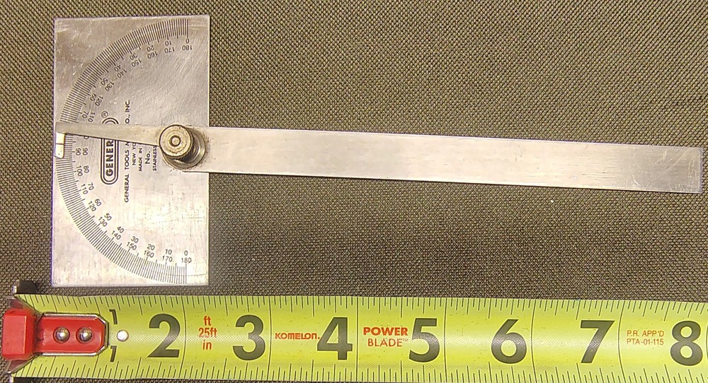 🗽 GENERAL NO 17 PROTRACTOR