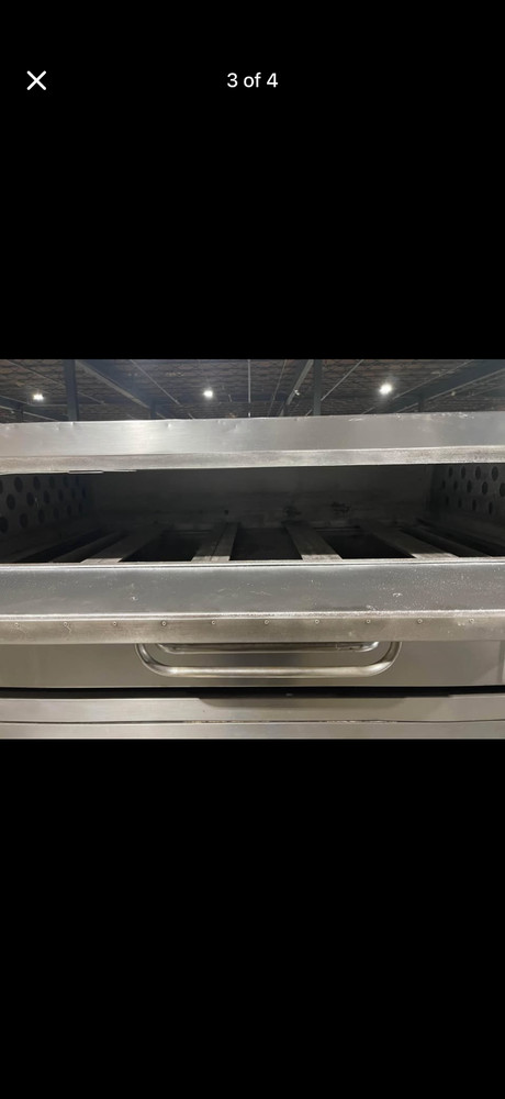 Baker's Pride Y-600 Deck Pizza Oven Double Stack W/ Complete Stones