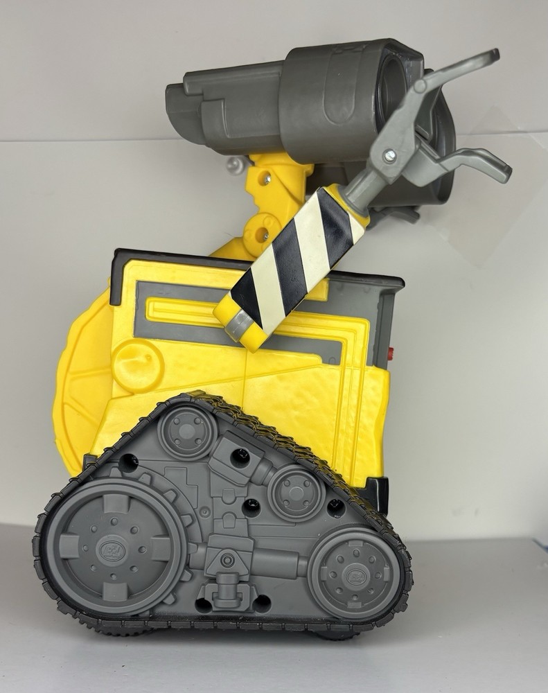 Disney Pixar Wall-E Thinkway Robot Animated RC Toy Works (NO Remote Control)
