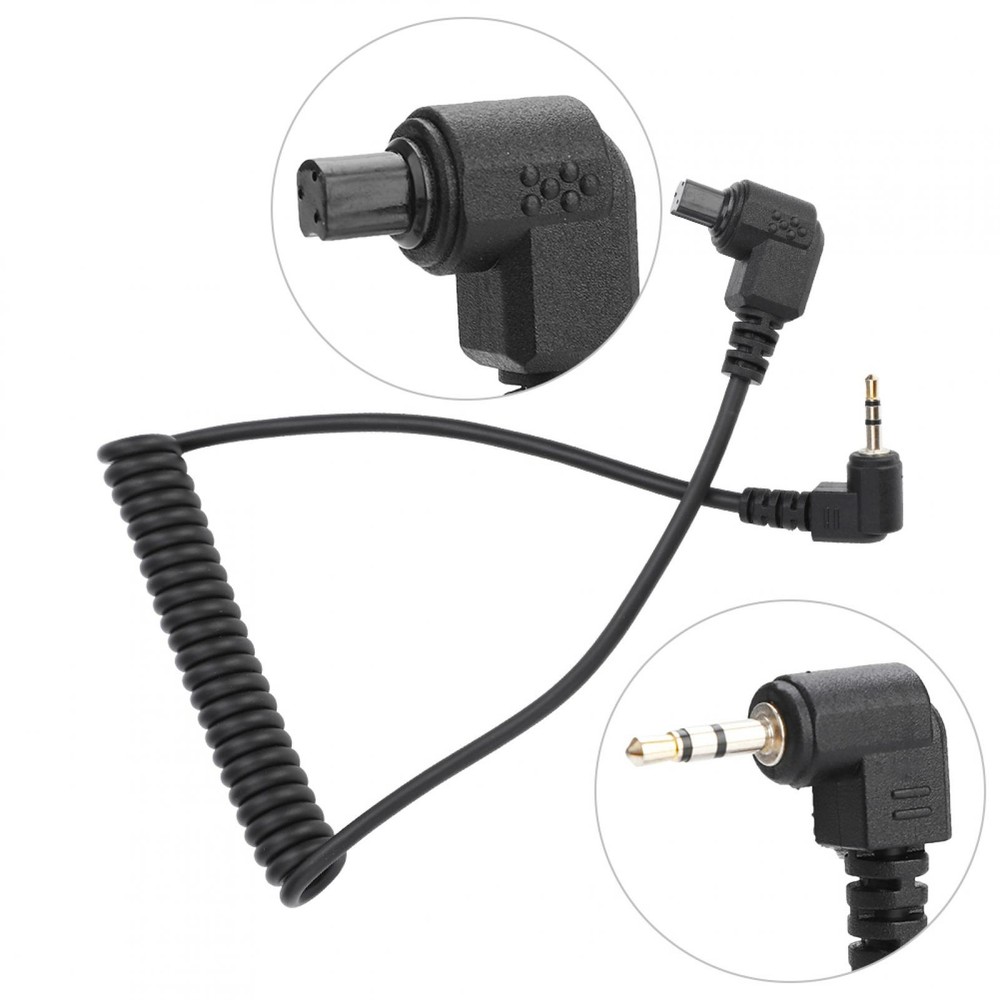 2.5mm Shutter Release Remote Control Cable for Canon EOS 50D 40D 30D 20D 7D 6D