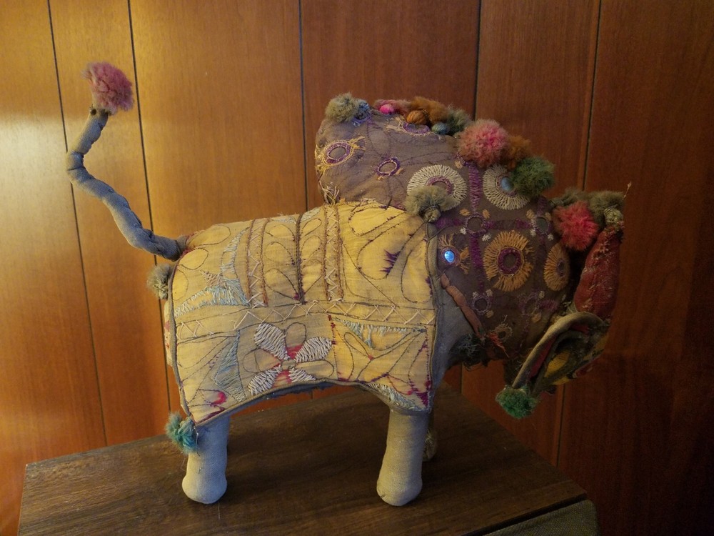 ANTIQUE DONKEY/MULE ***CLOTH, STUFFED***