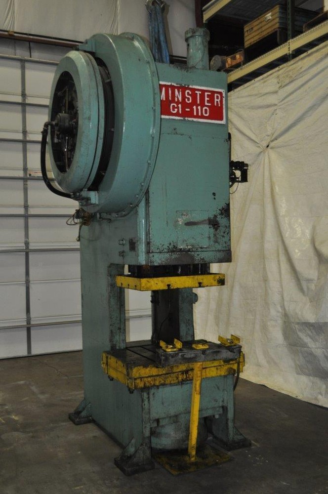 110 TON MINSTER GAP FRAME PRESS