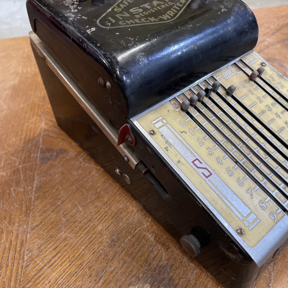 Safe-Guard Instant Registered Check-Writer, Model 571192