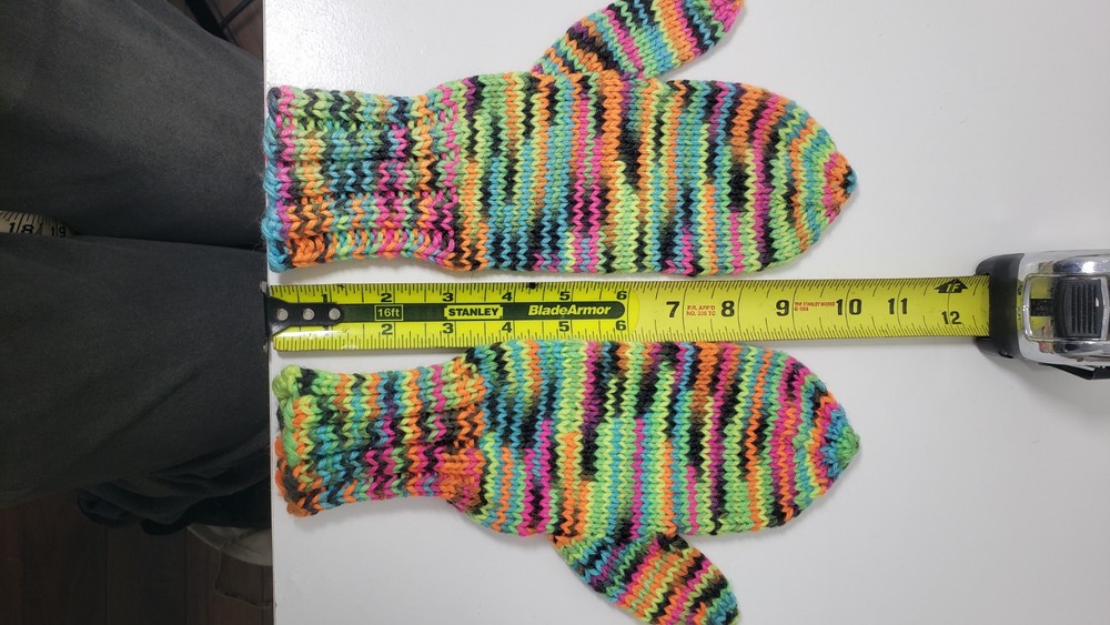 Mitts Hand Made Colourful