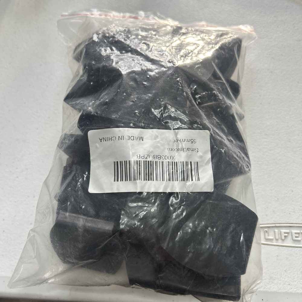 1 Pack Black Plastic Replacement Bed Slat Plastic Center/End Caps Holder