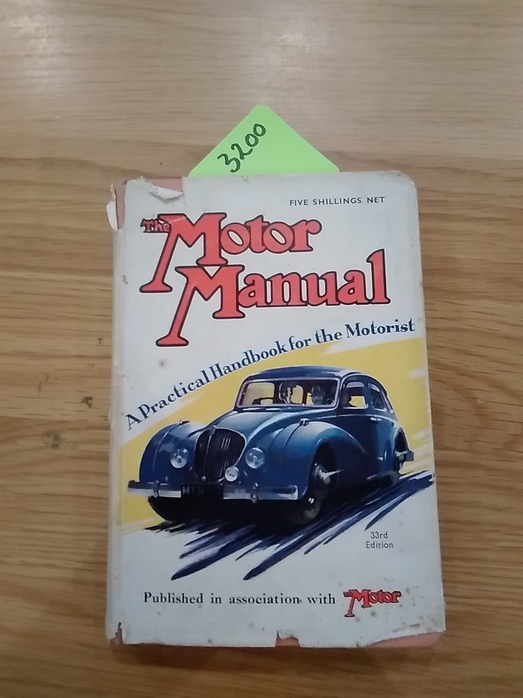 The Motor Manual Practical Handbook 33rd Edition
