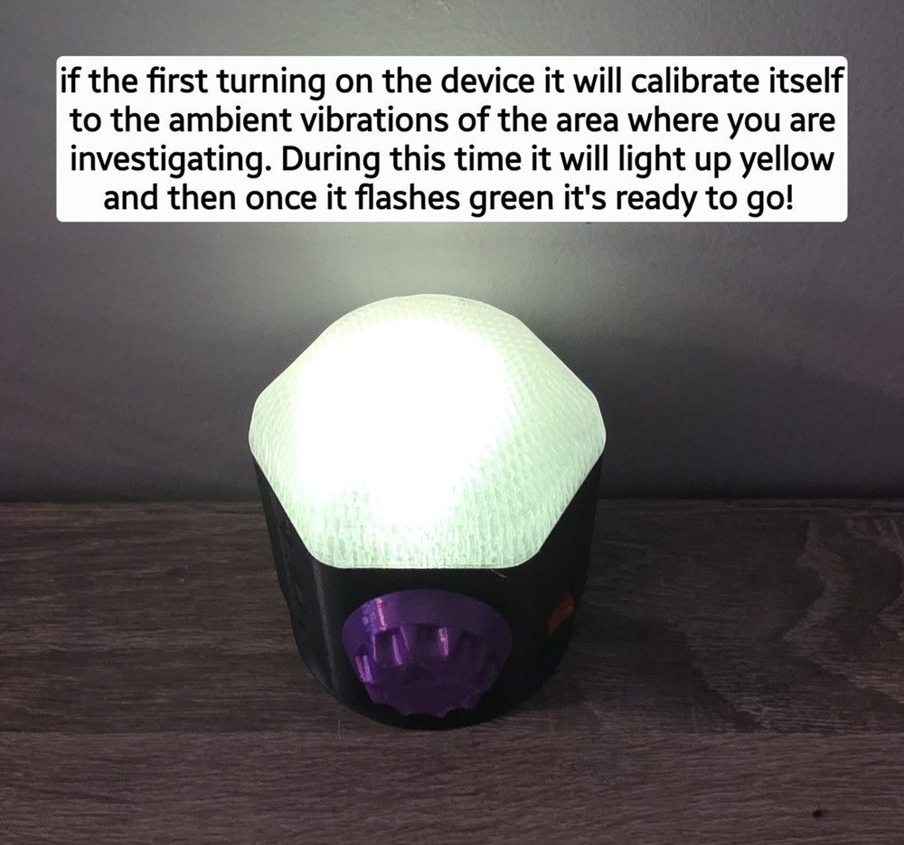 Ghost Hunting Vibration Detector Vibration mode & Communication Mode Paranormal