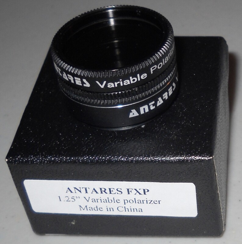 ANTARES VARIABLE POLARIZER FILTER. NEW IN BOX.