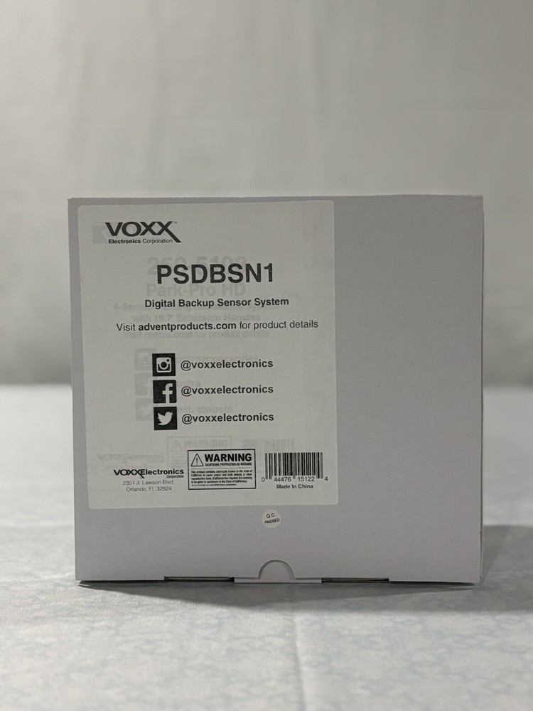 Audiovox PSDBSN1 Digital Backup Sensor System