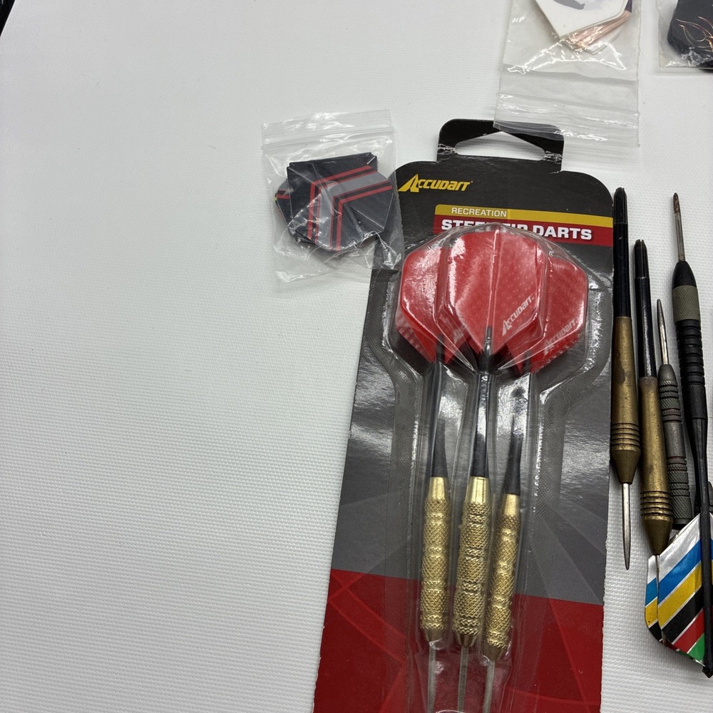 Lot Mixed Darts Flights Tips Assortment