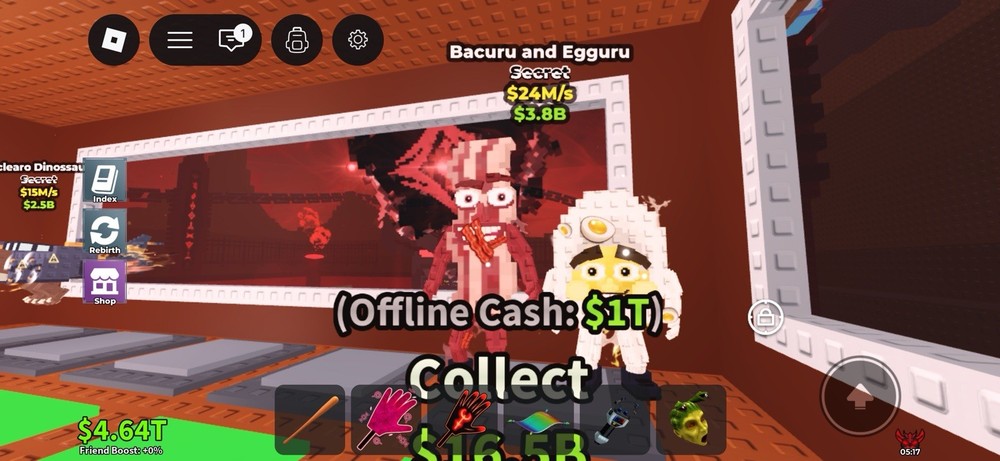 Bacuru and Egguru steal a brainrot