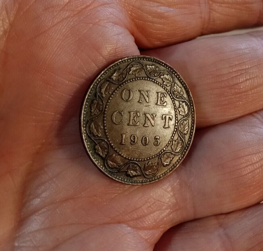 CANADA 1903 LARGE CENT NICE ! PENNY COIN