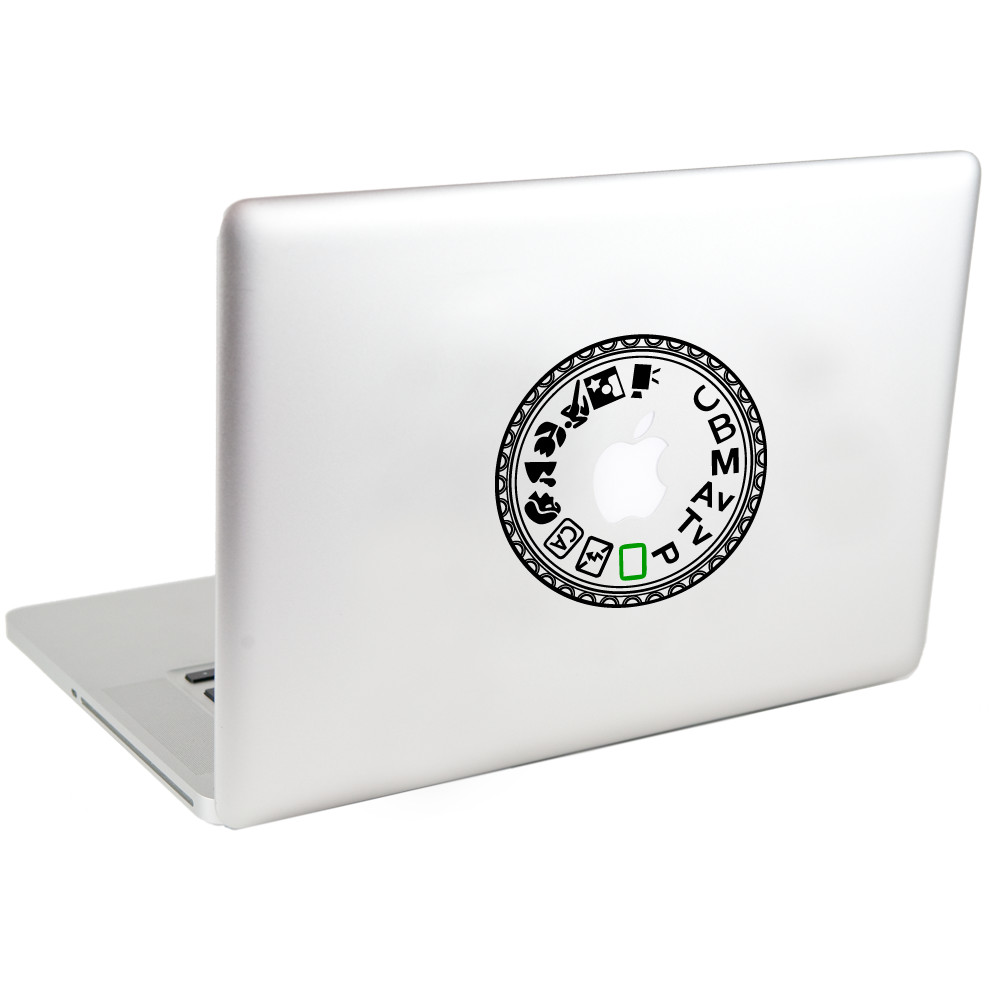 Canon 60D Mode Dial Laptop Decal