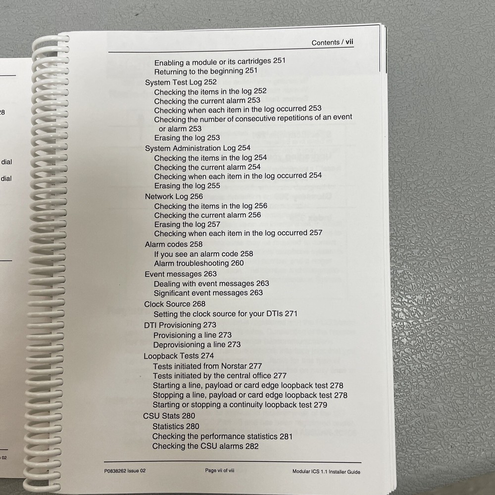 Norstar Plus Modular ICS 1.1 Installer Guide