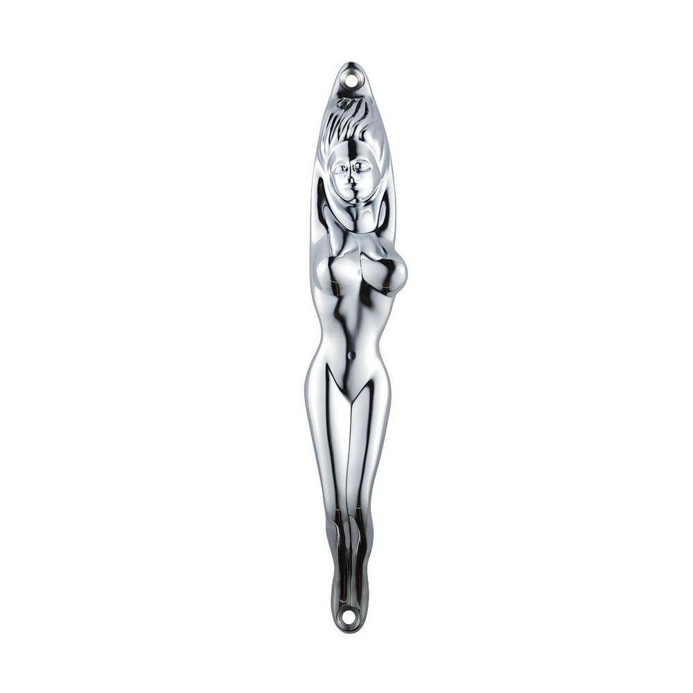 Chrome Aluminum Lady Grab Handle in 12" Length