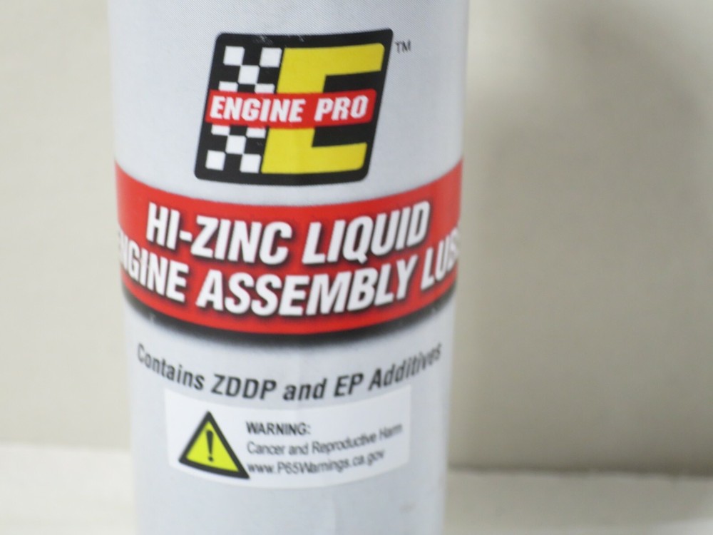 Engine Pro 40-1100 Hi Zinc Liquid Engine Aassembly Lube 8 Fluid Oz.