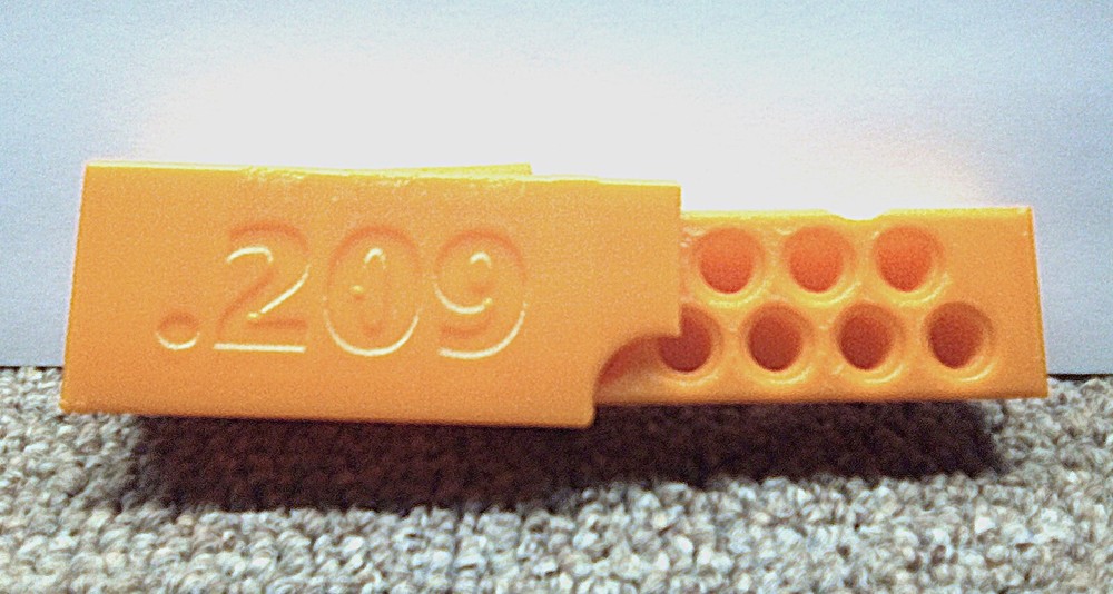 ATTENTION "209" Muzzle Loaders, Protect your Primers Neatly