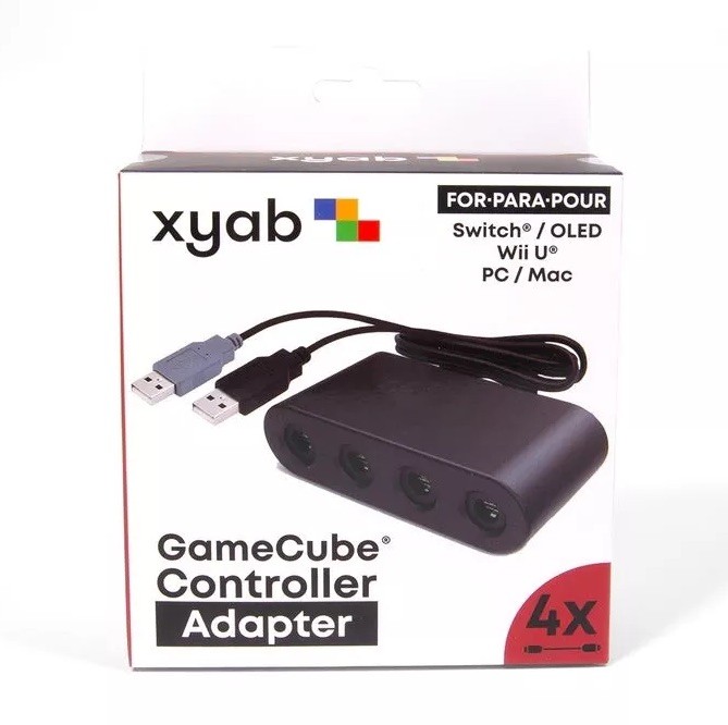 Nintendo GameCube Controller Adapter for Switch, Wii U, PC, or Mac - NEW/Sealed