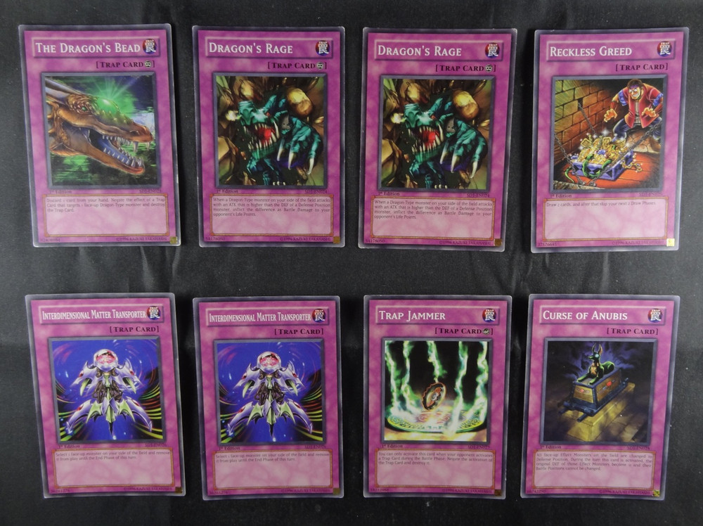 Structure Deck Dragon's Roar COMPLETE with Anime Sleeves - 1st Edition - SD1