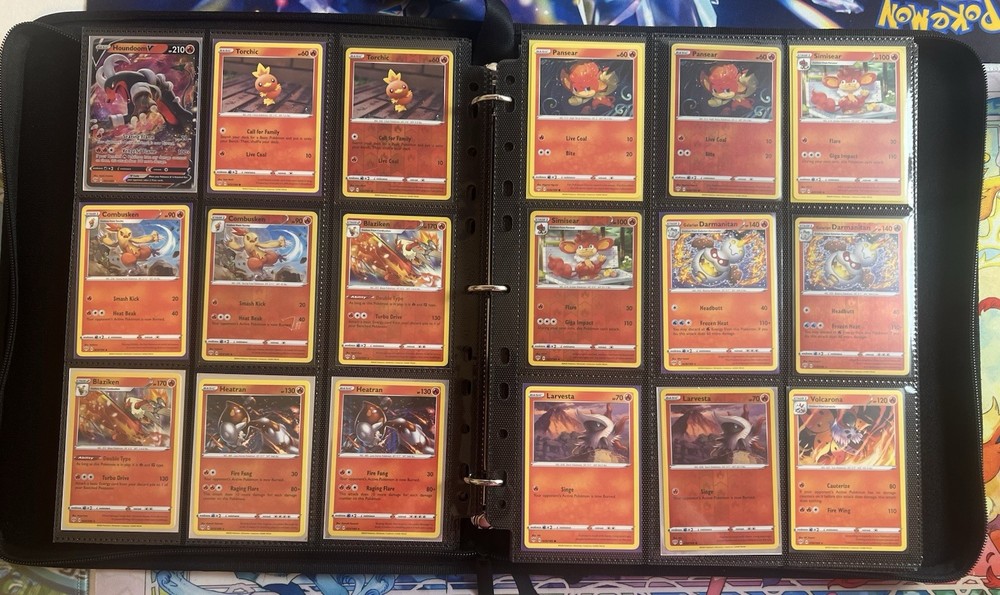 Darkness Ablaze Pokemon Complete Master Set With Reverse Holos + Base