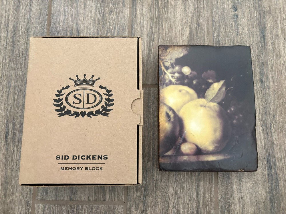 Sid Dickens T-227 Still Life Memory Block Tile Retired Fruit