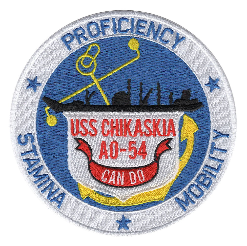 USS Chikaskia AO-54 Patch
