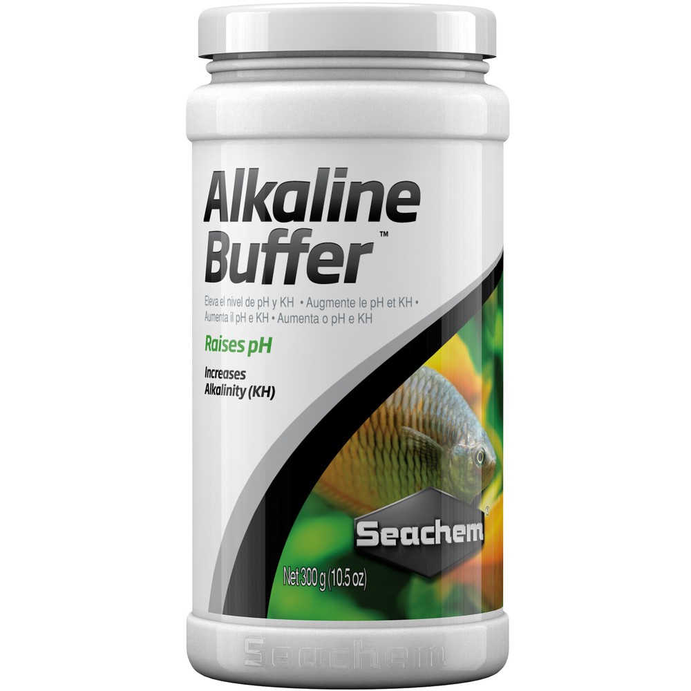 Seachem Alkaline Buffer 300 grams Raises pH Increases KH Alkalinity Freshwater