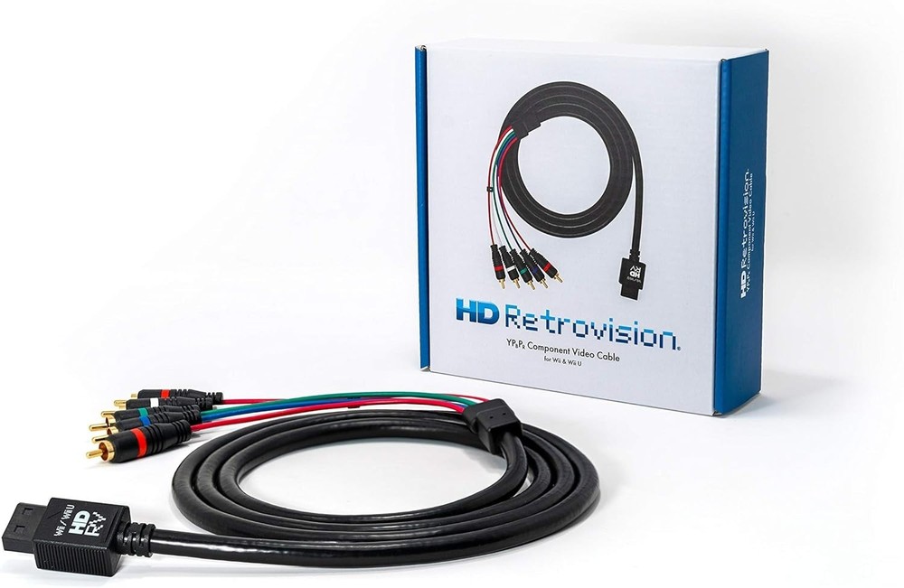 Shielded YPbPr Component Video Cable for Wii/Wii U
