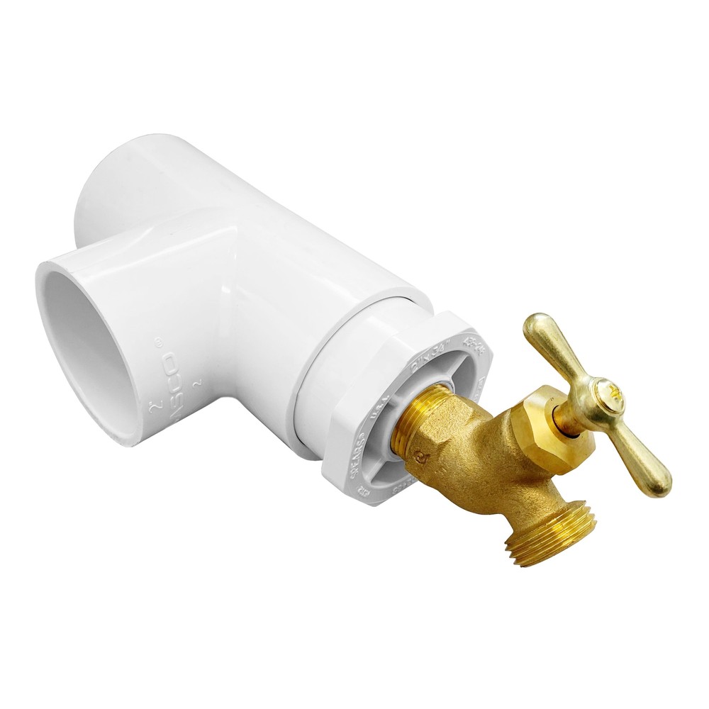 Manual Drain Down Bib Attachment Set (Narrow Layout) - Solar Pool Heater Panels